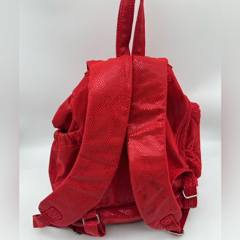 Kalencom Of New Orleans Red Multi Purpose Backpac… - image 2